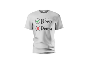 Deen Over Dunya Unisex T-Shirt